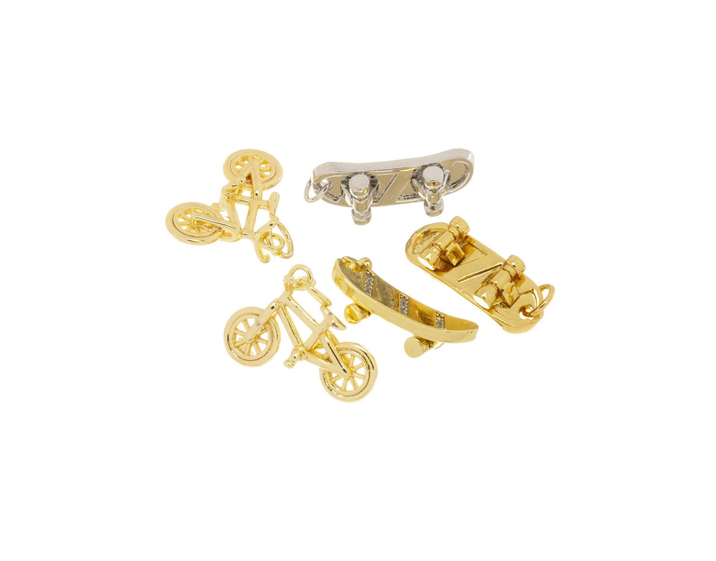 Bicycle & Skateboard Charms
