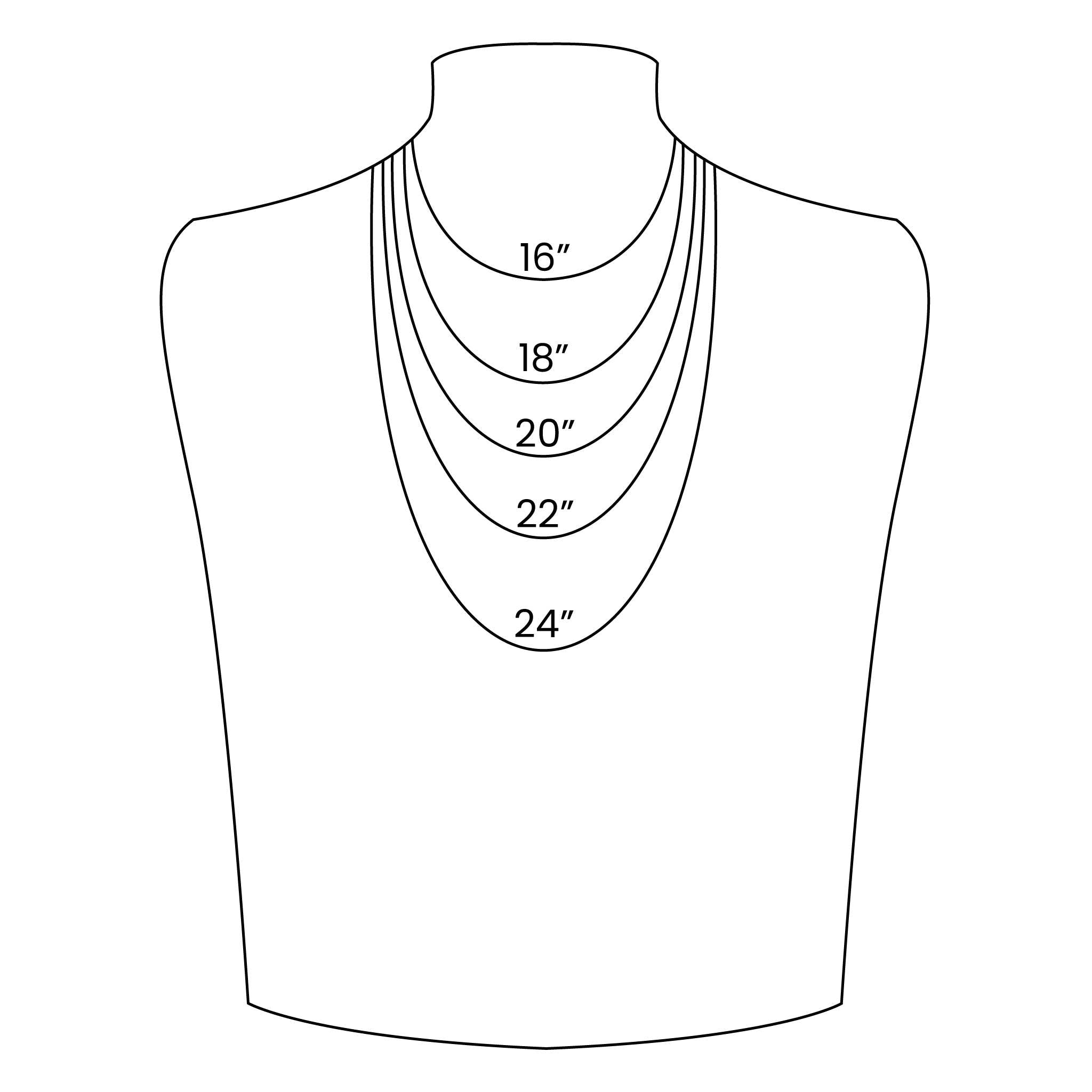 Stainless Steel Curb Chain Necklace
