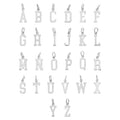 Stainless Steel Small Sport Letter Pendants