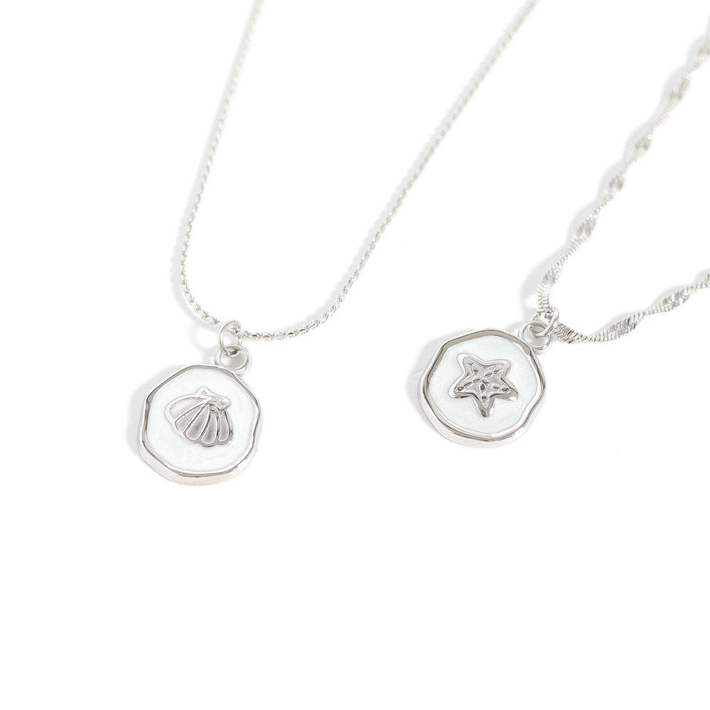 18K Gold PVD Sea Life Epoxy Charms