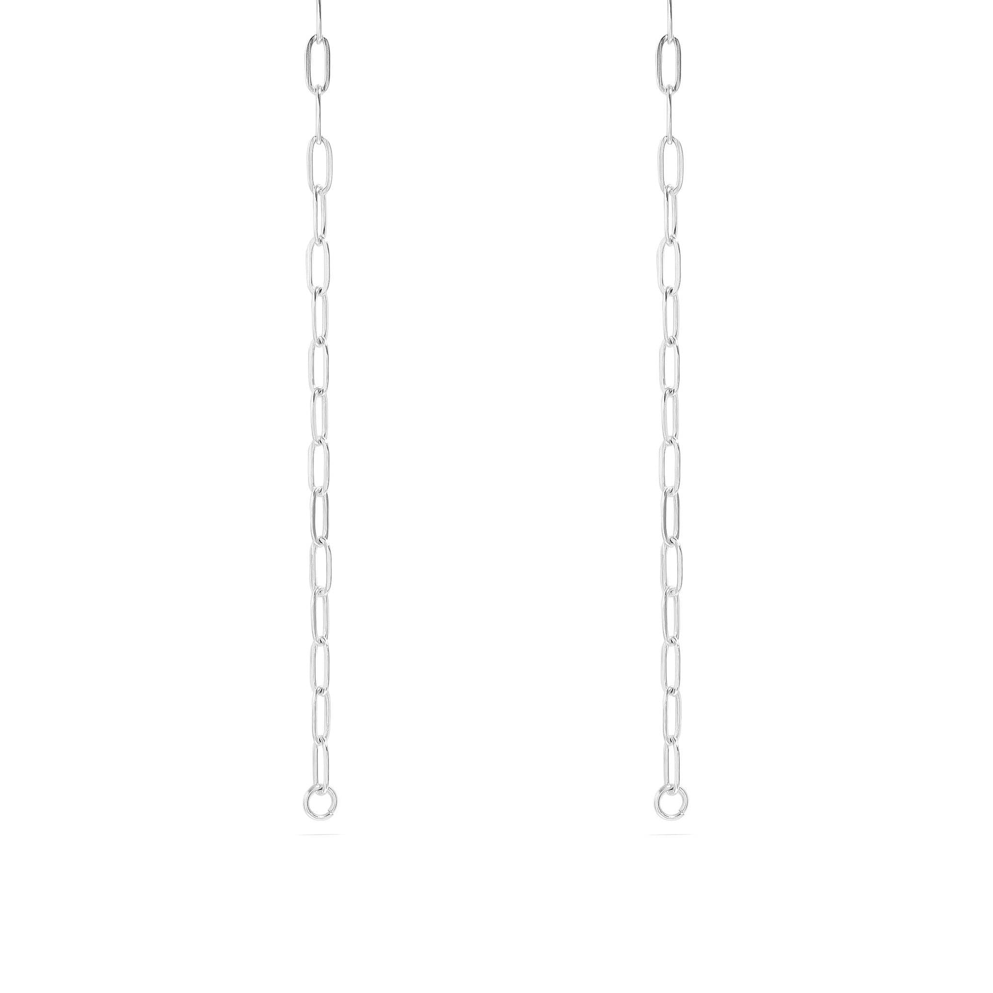Stainless Steel Paper Clip Split Chain
