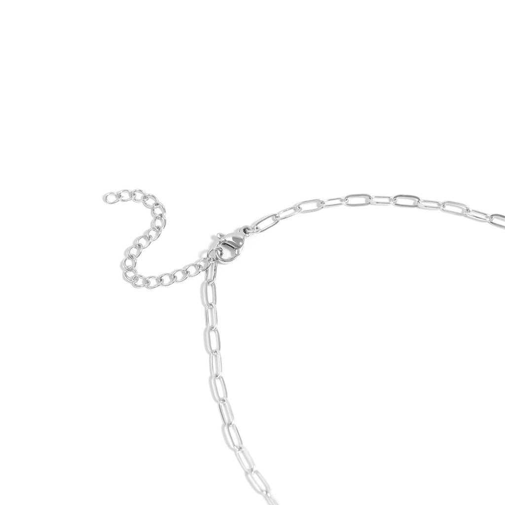 Stainless Steel Paper Clip Split Chain