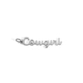 18K Gold Stainless Steel Cowgirl Charm