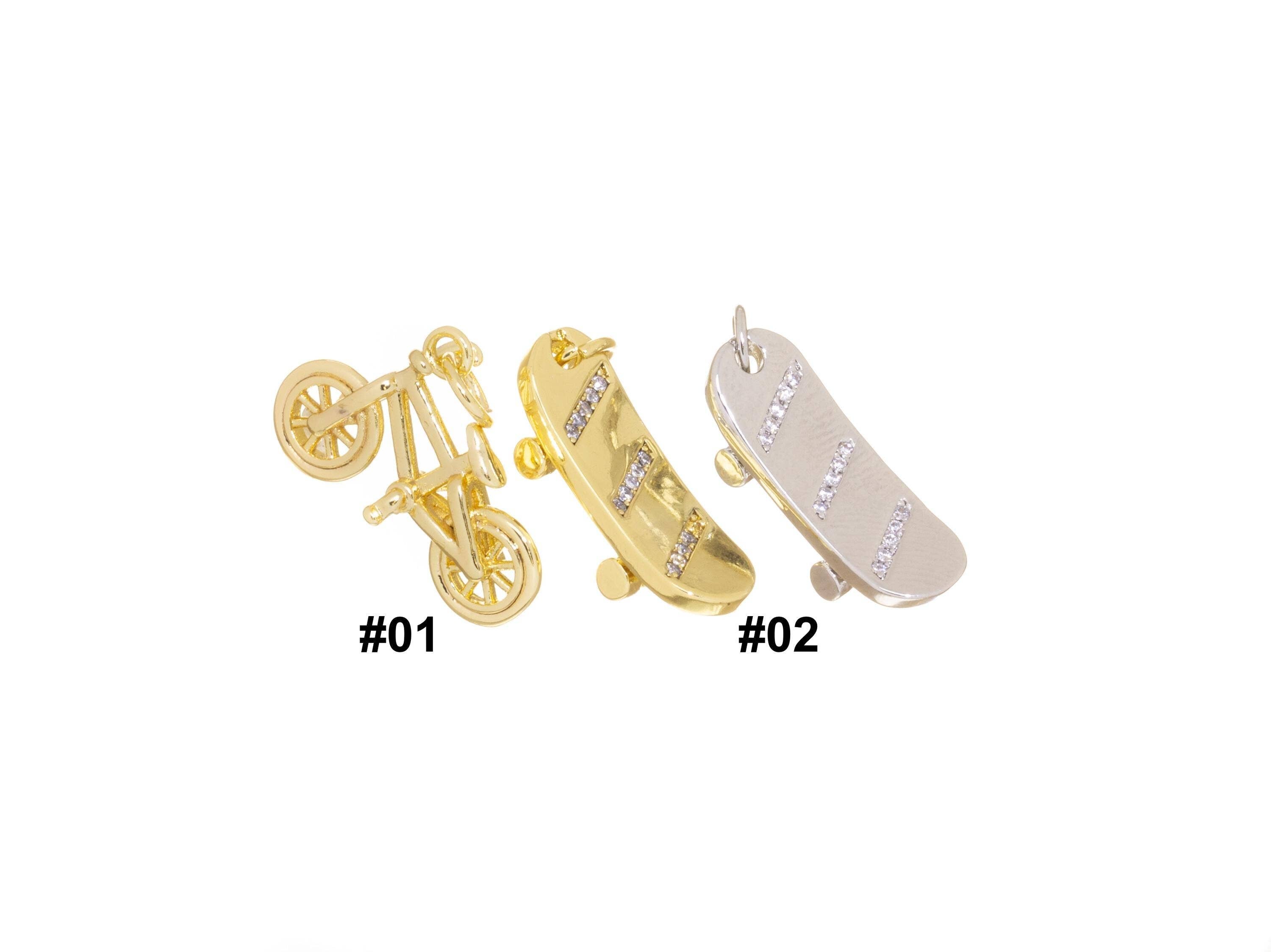 Bicycle & Skateboard Charms