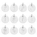 18K Gold PVD Stainless Steel Birth Flower Charm