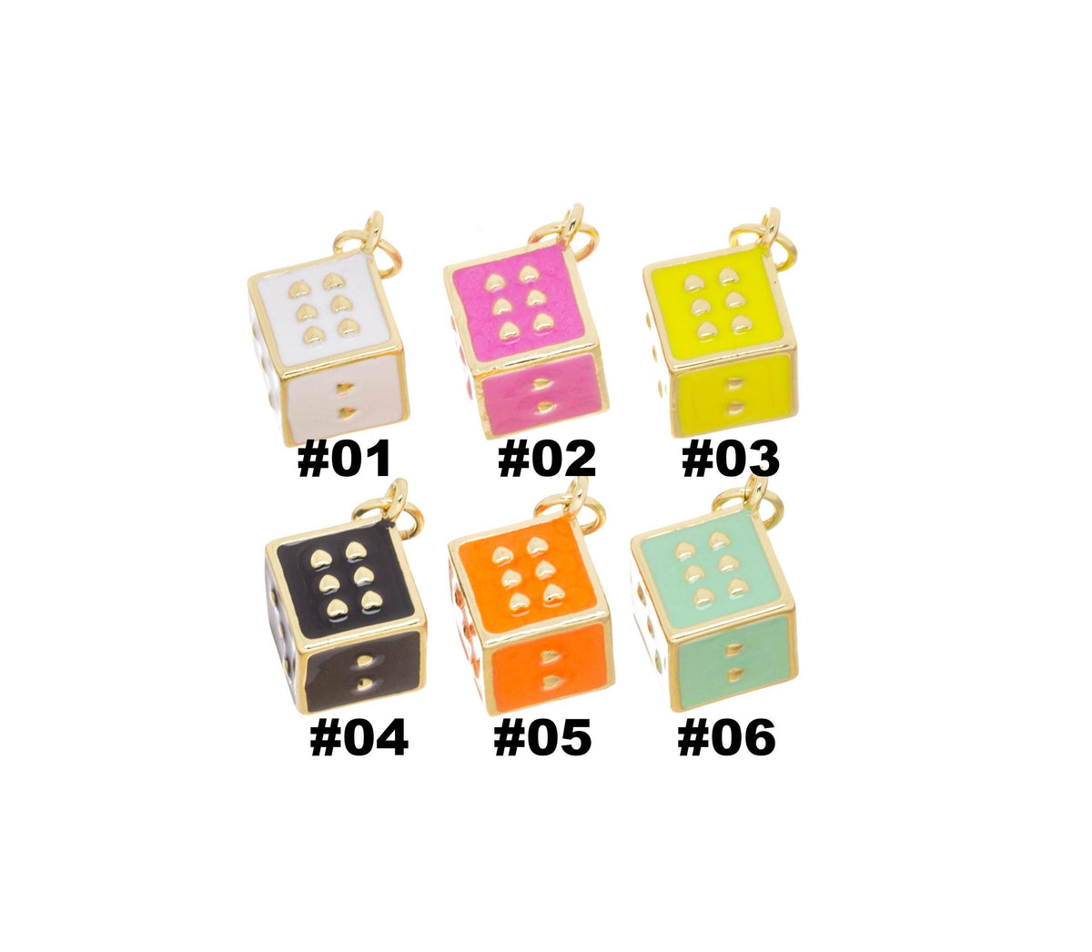 Black Dice Charm