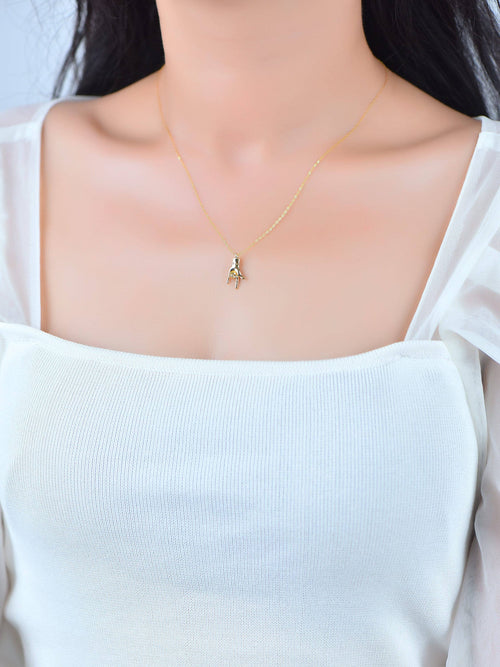 "I Love You" Hand Sign Charm | Gold |