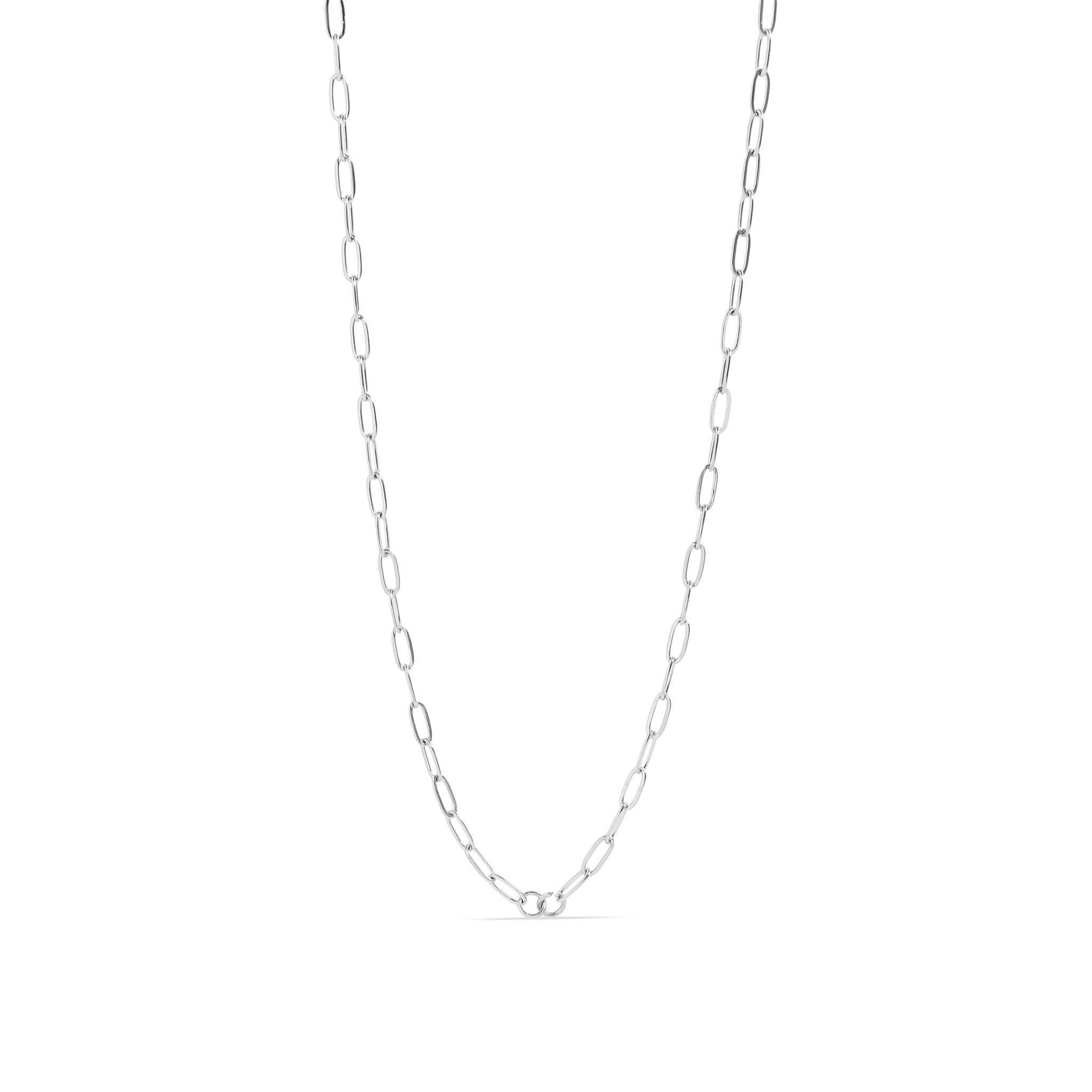 Stainless Steel Paper Clip Split Chain