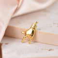 "I Love You" Hand Sign Charm | Gold |
