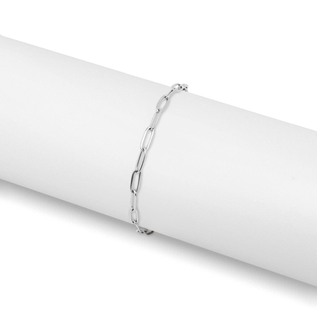 18K Gold PVD Paperclip Chain Anklet
