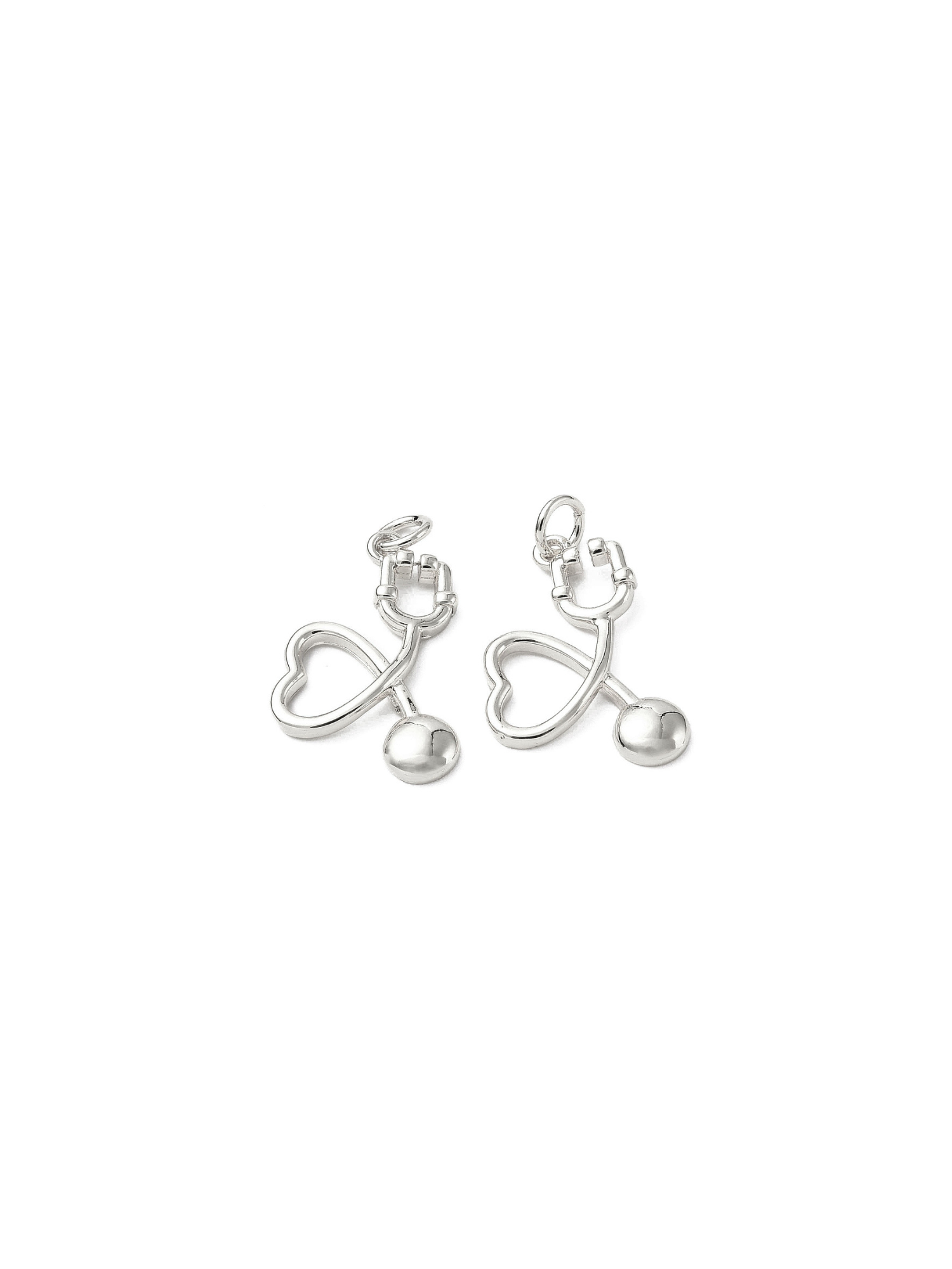 Heart Stethoscope Charm | Healthcare Gift