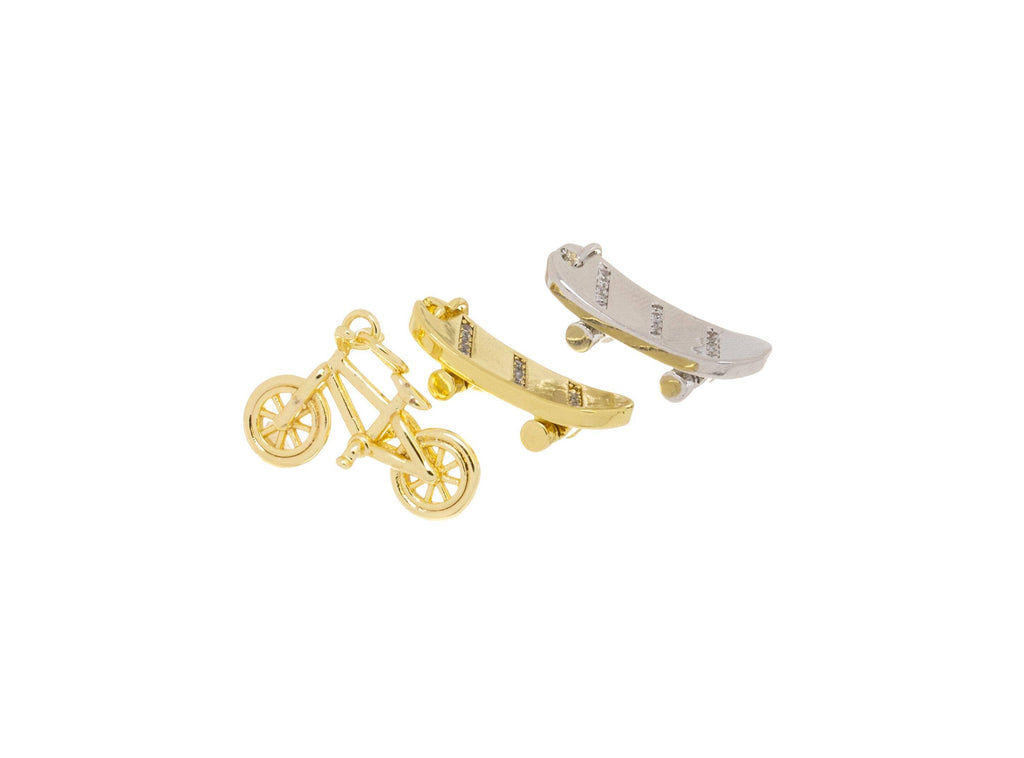 Bicycle & Skateboard Charms