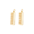 Gold Comb Charm