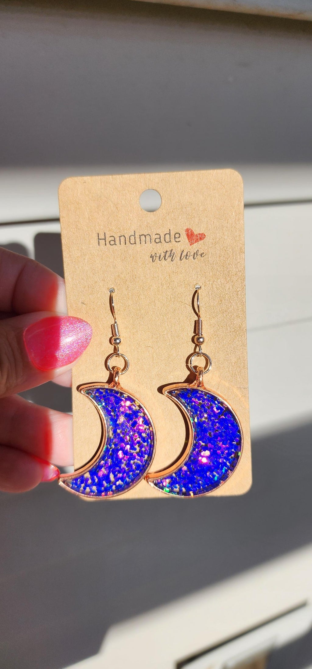 Blue Moon Dangle Earrings