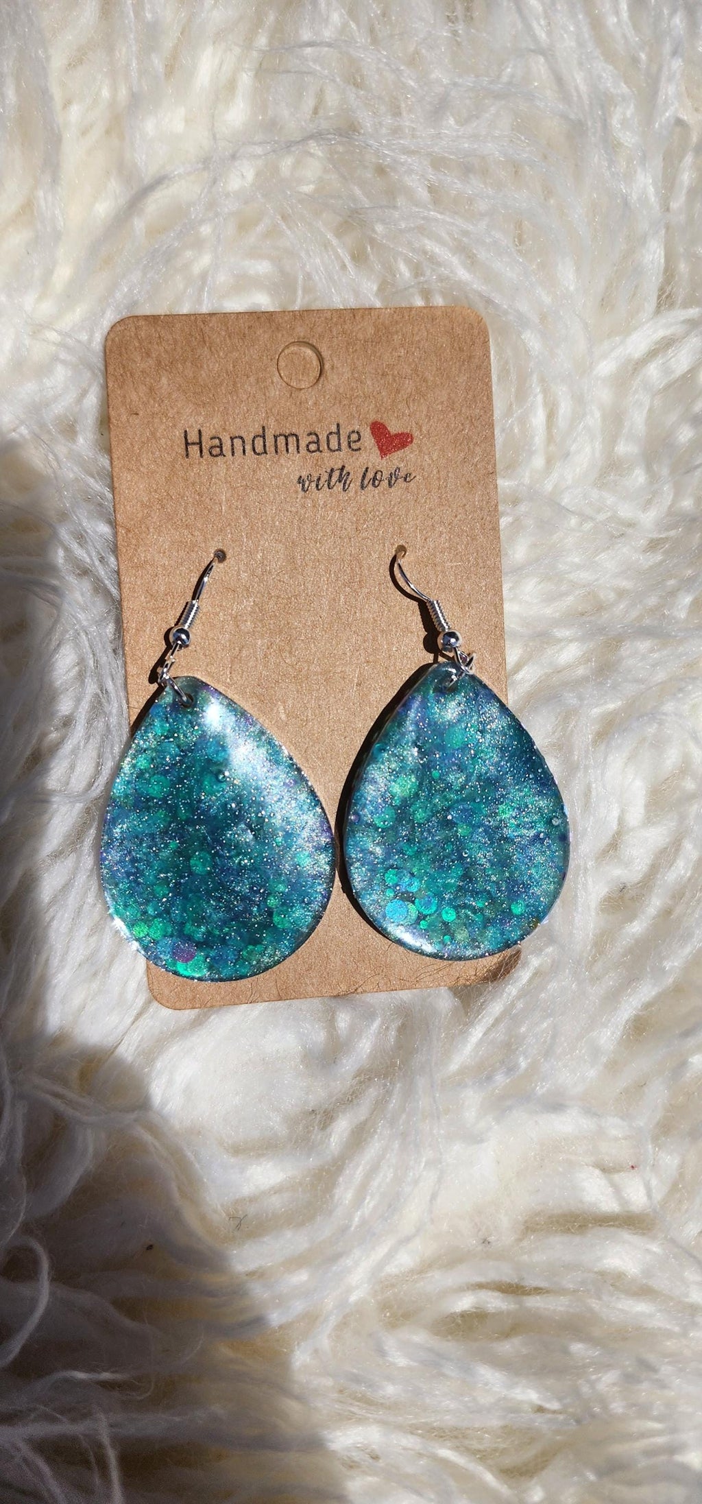 Confetti Teardrop Earrings