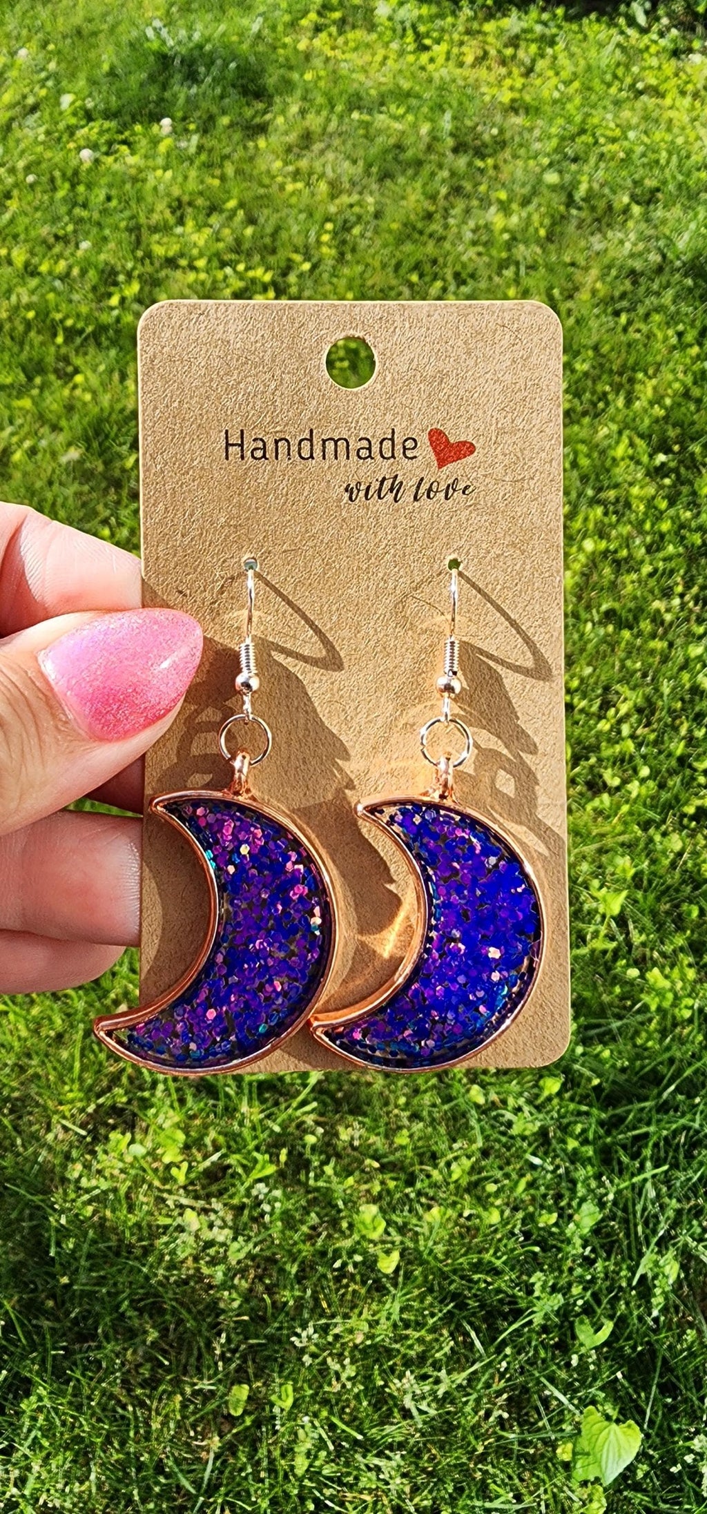 Blue Moon Dangle Earrings