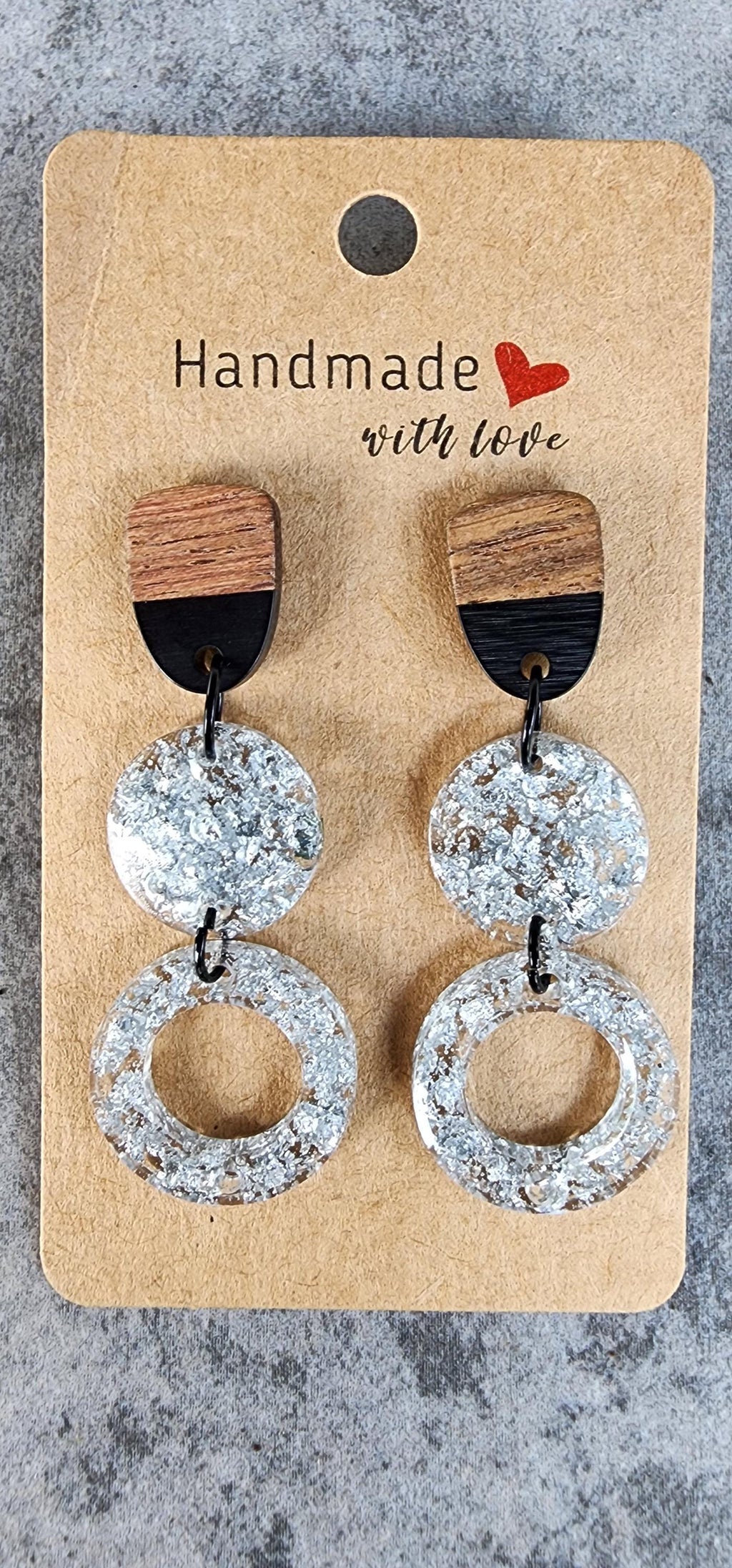 Silver Drop Earrings