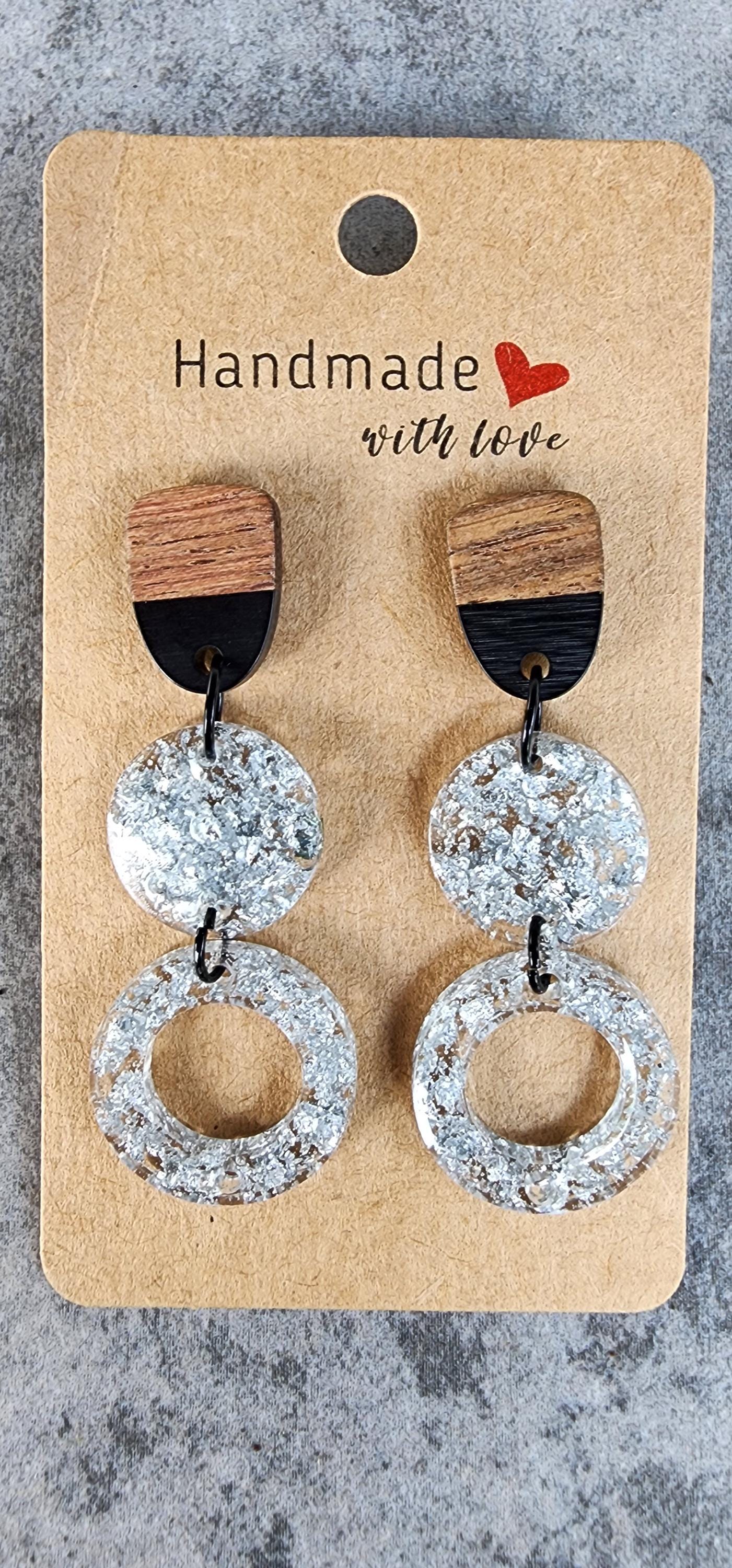 Silver Drop Earrings