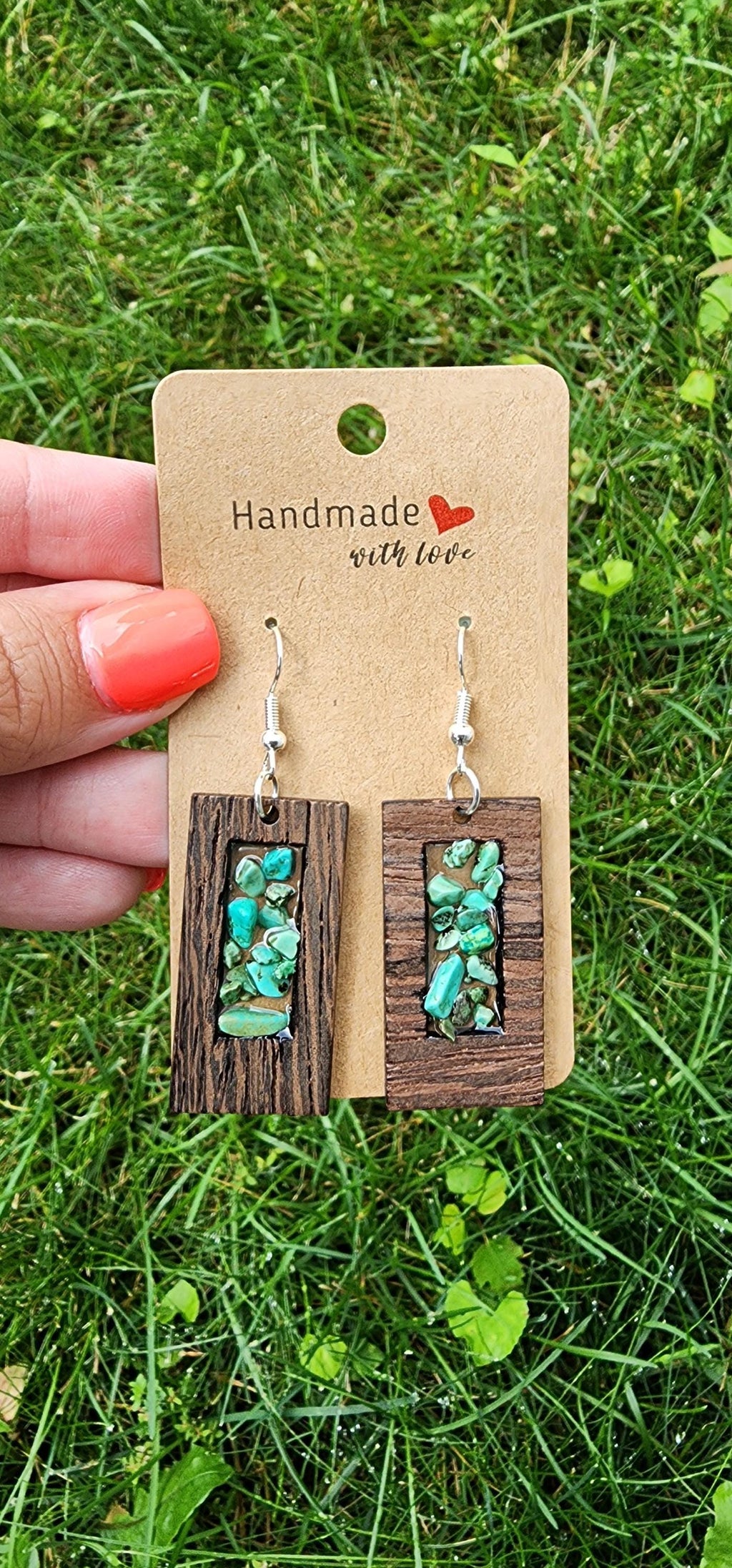 Turquoise Western Earrings