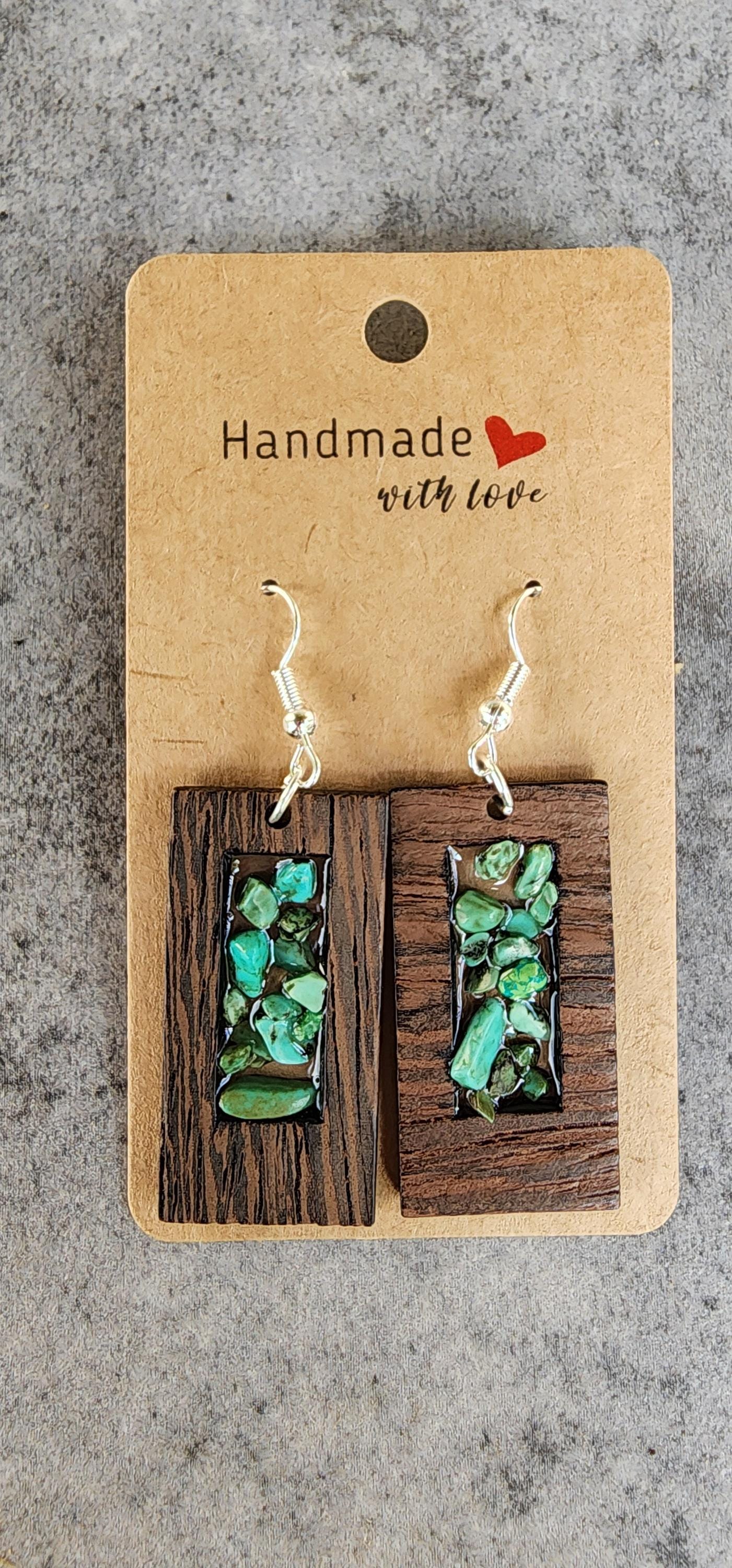 Turquoise Western Earrings