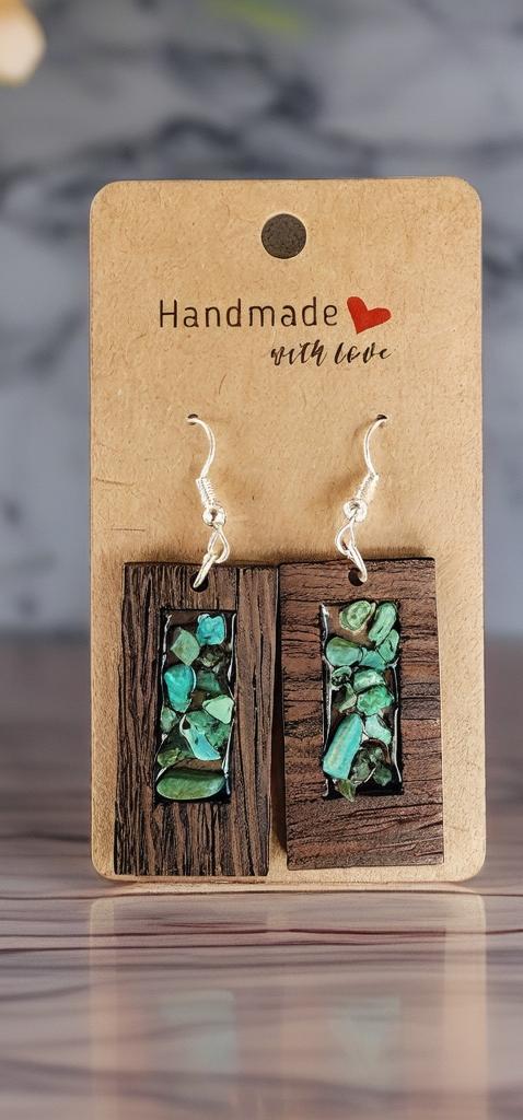Turquoise Western Earrings