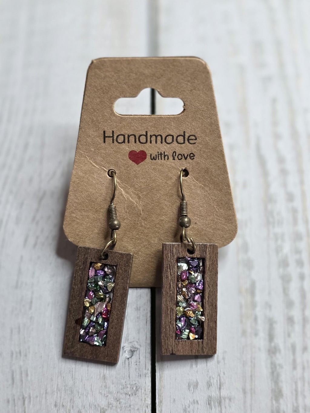 Confetti Resin Earrings