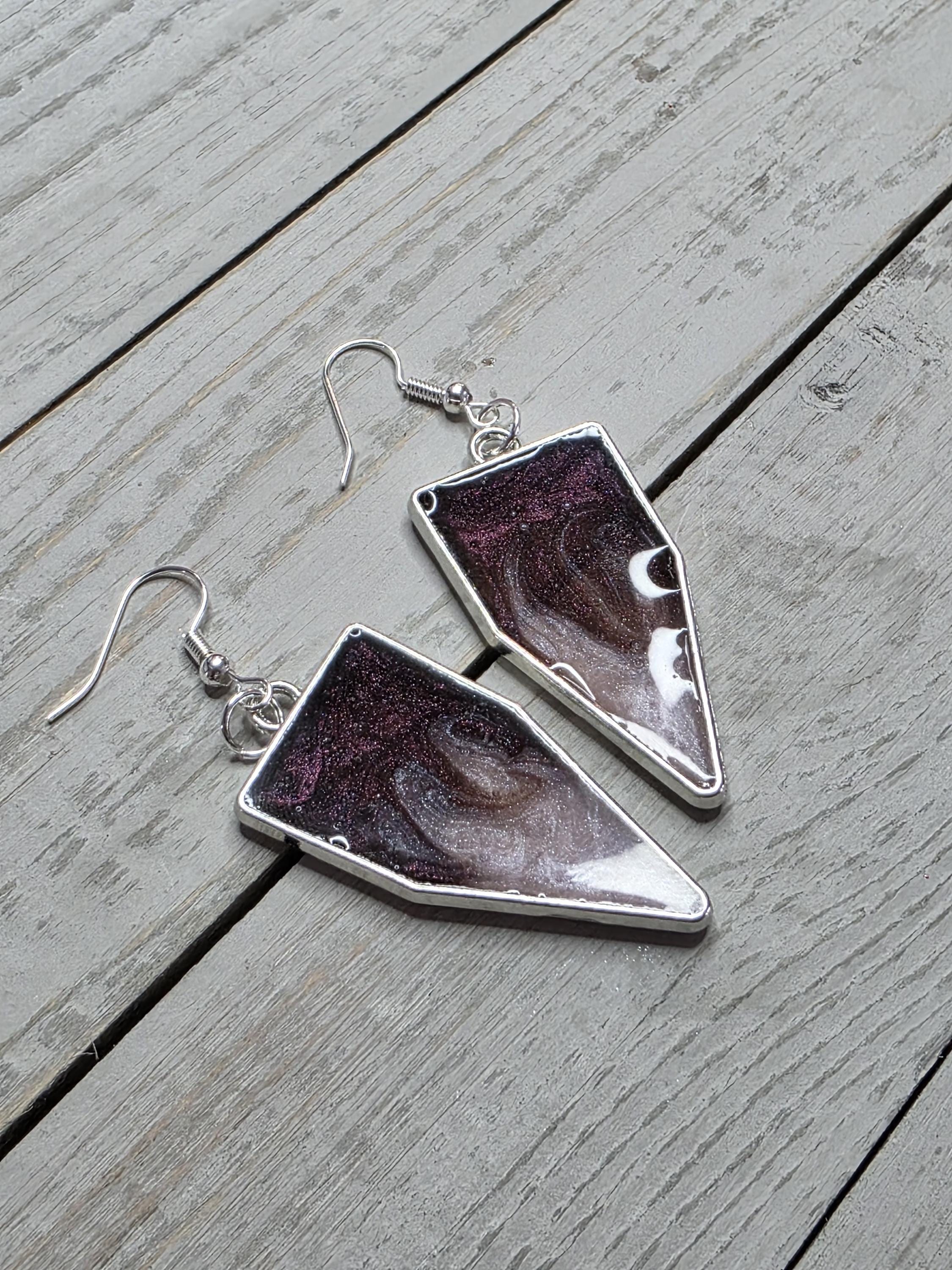 Geometric Dangle Earrings