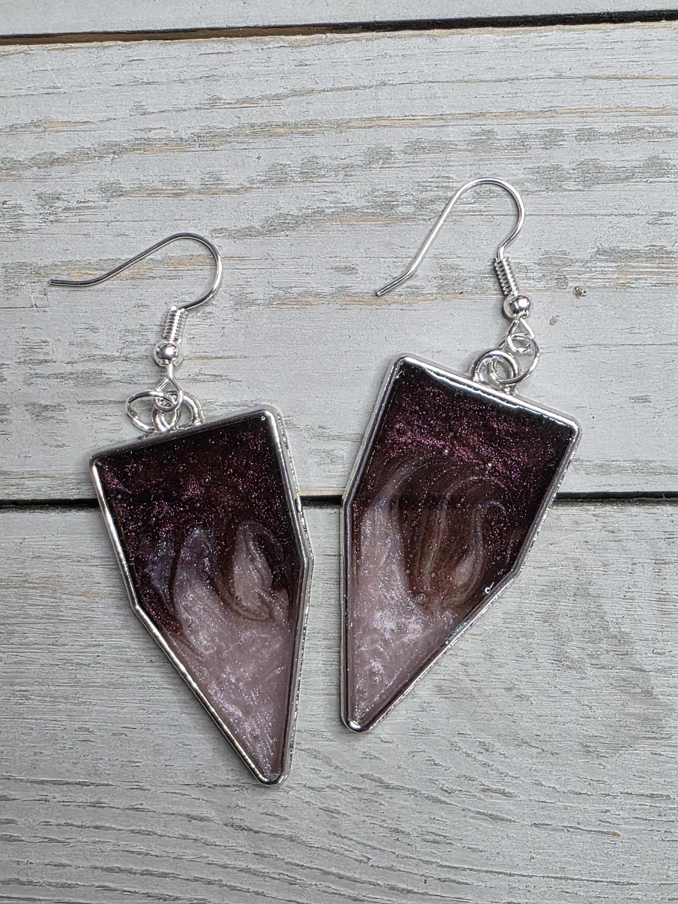 Geometric Dangle Earrings
