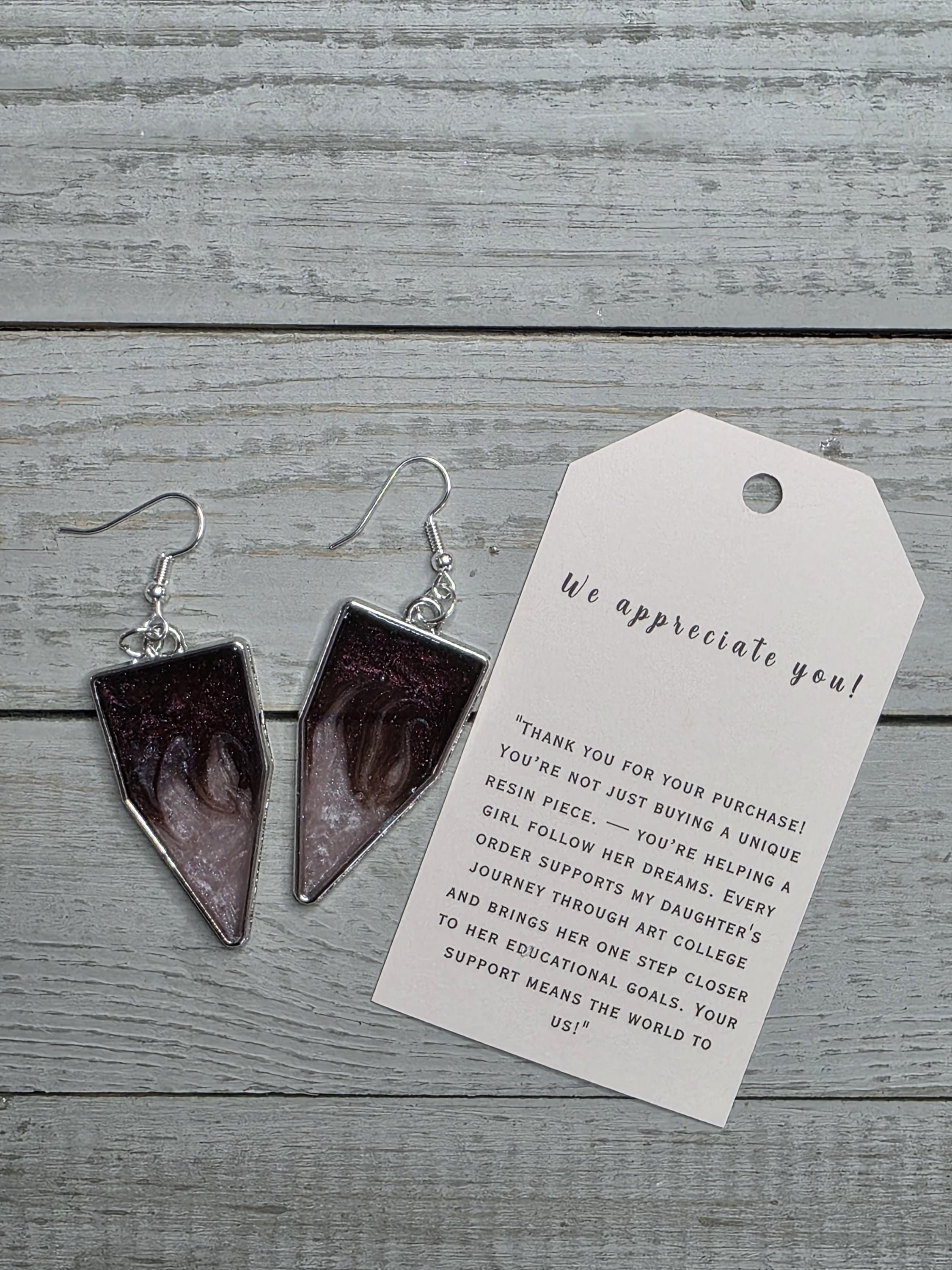 Geometric Dangle Earrings