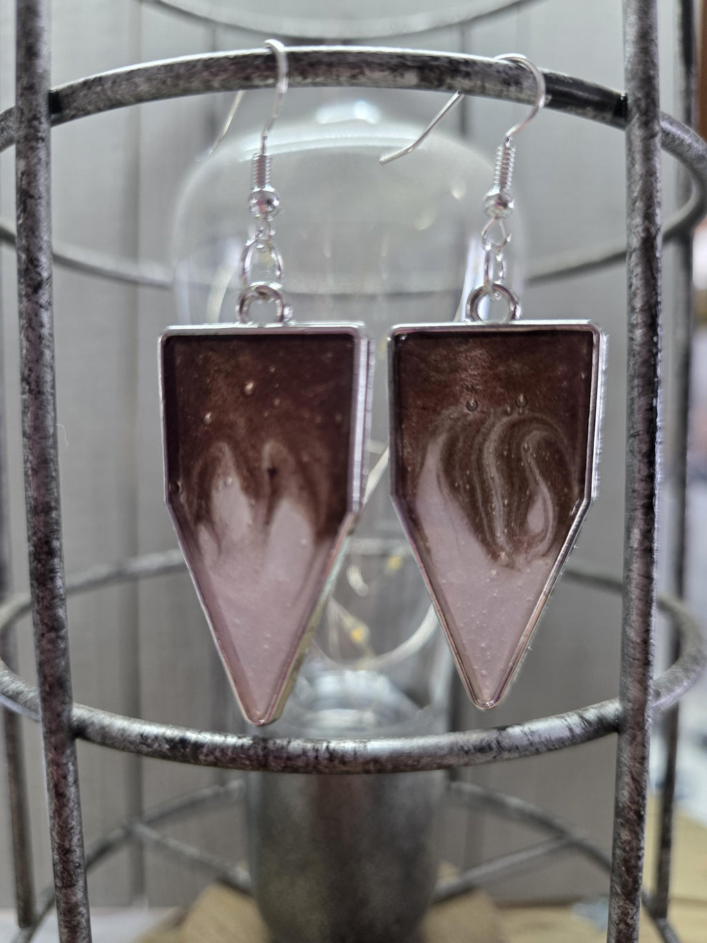 Geometric Dangle Earrings
