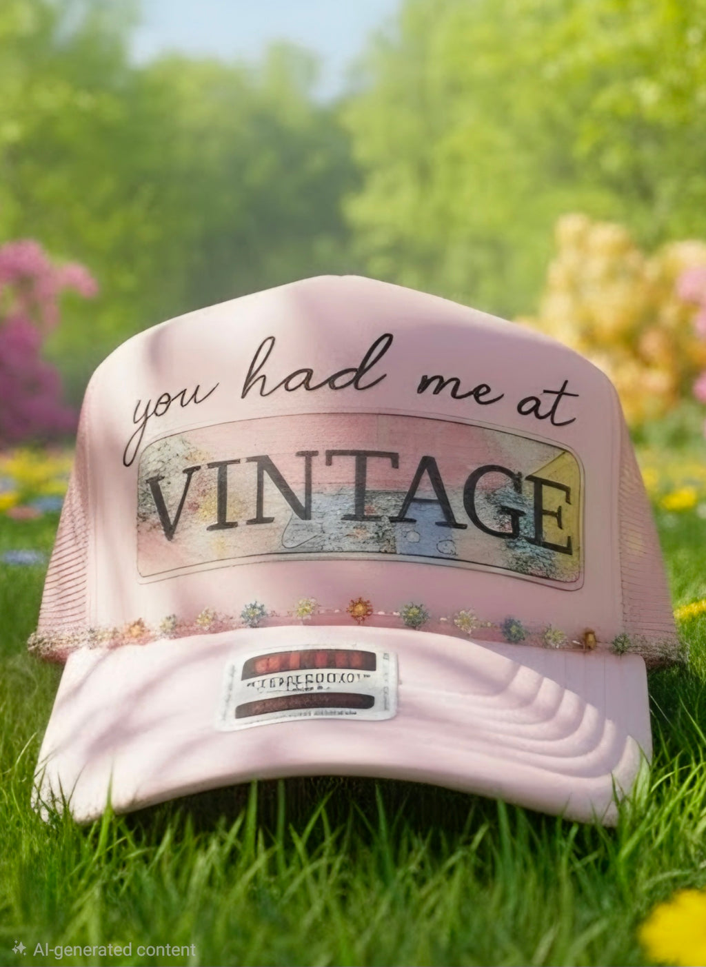 You Had Me At Vintage Trucker Hat