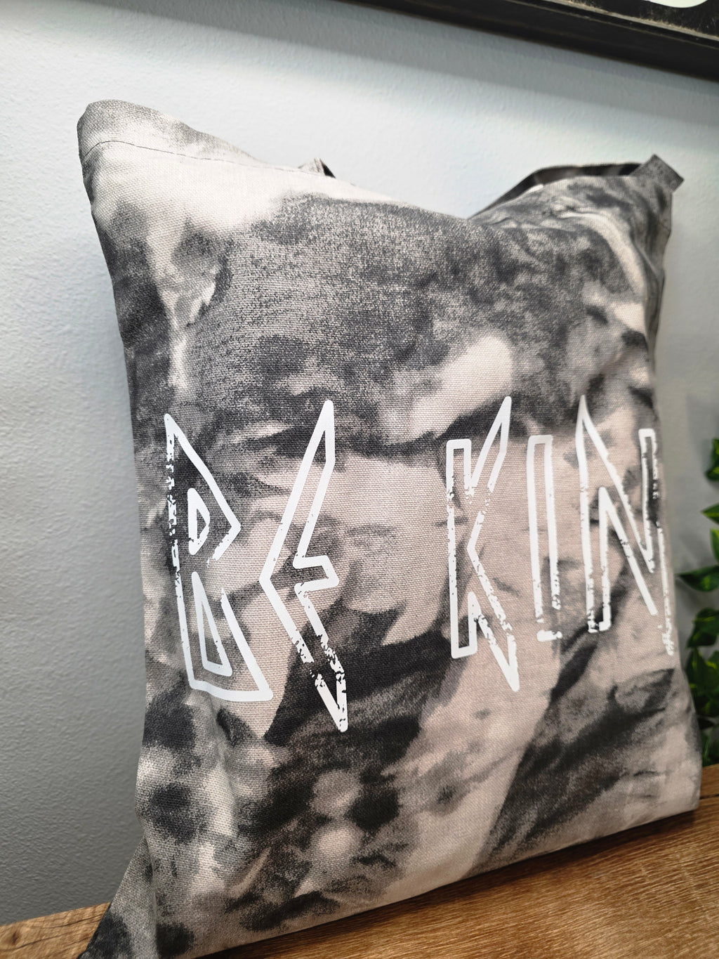 Be Kind Tie-Dye Canvas Tote Bag