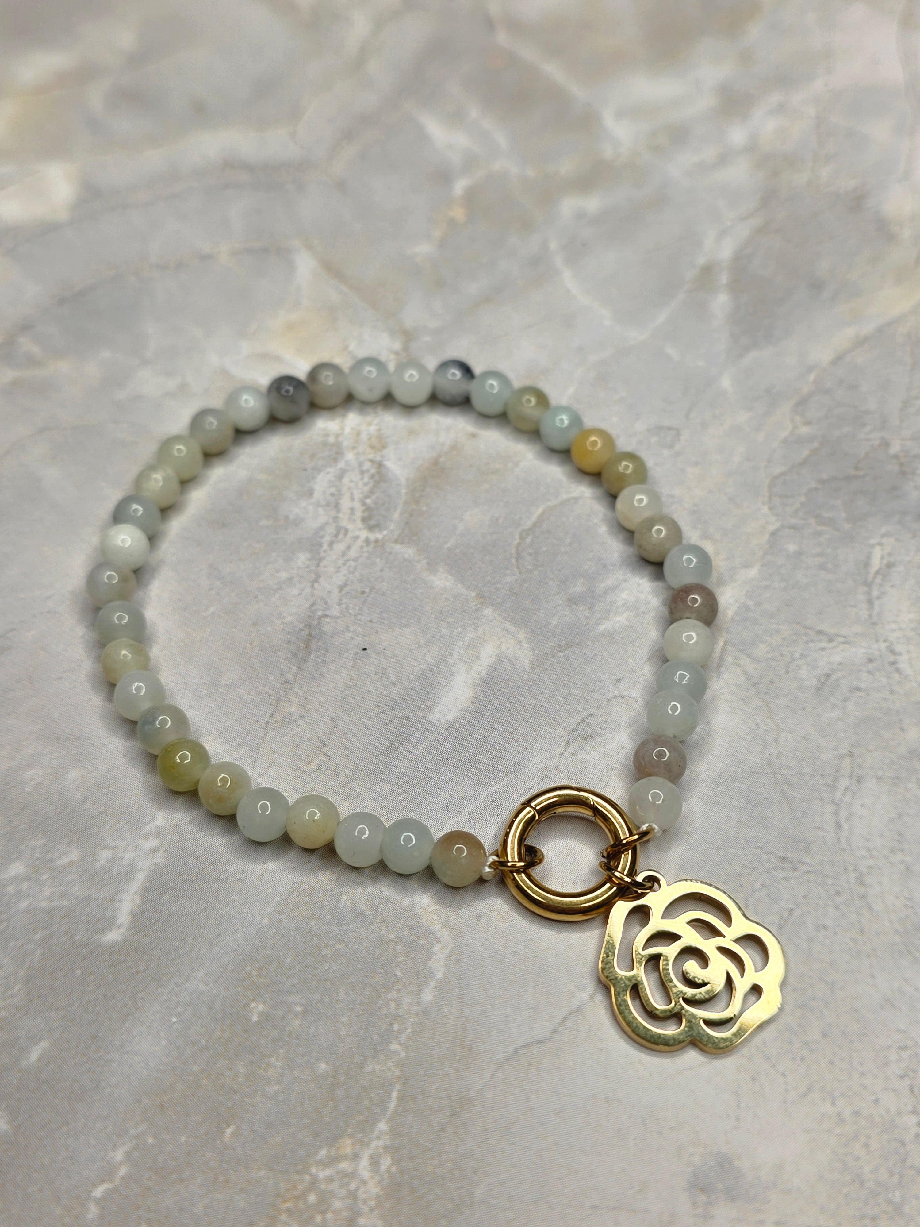 Flower Charm Bracelet