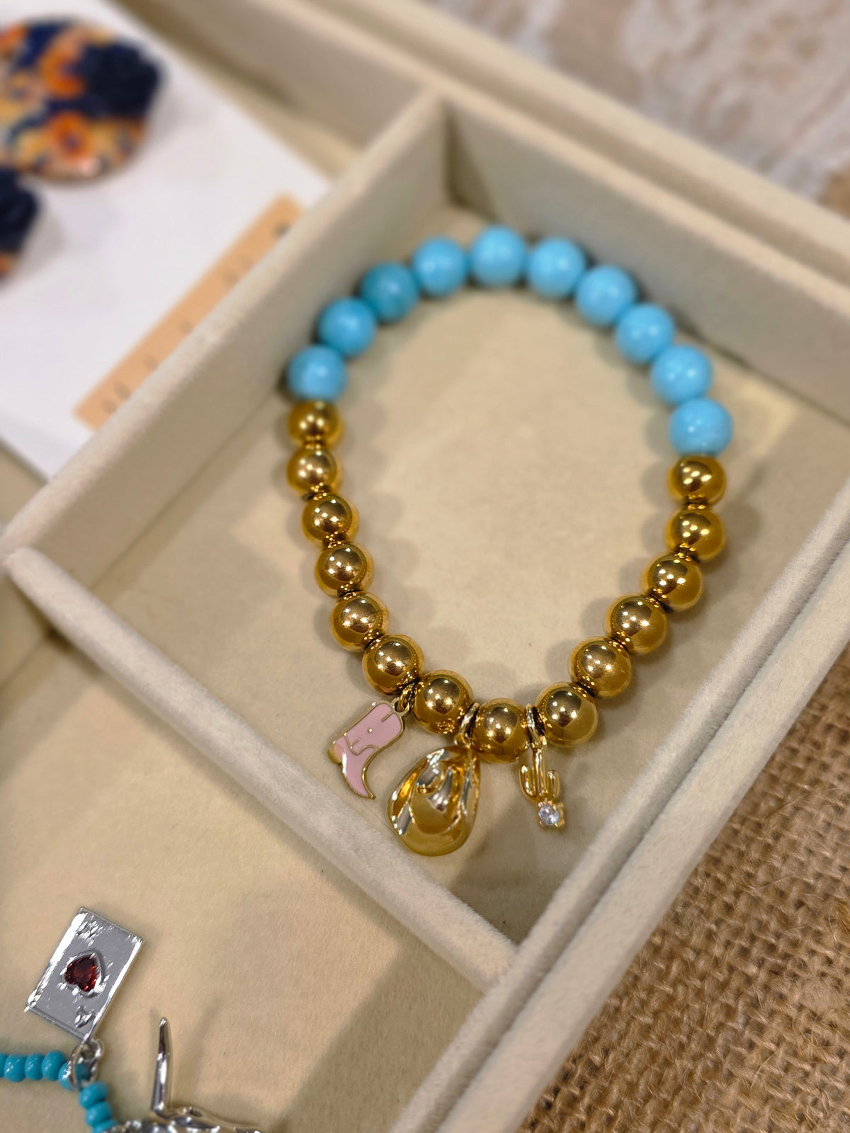 Western Charm Beaded Bracelet
