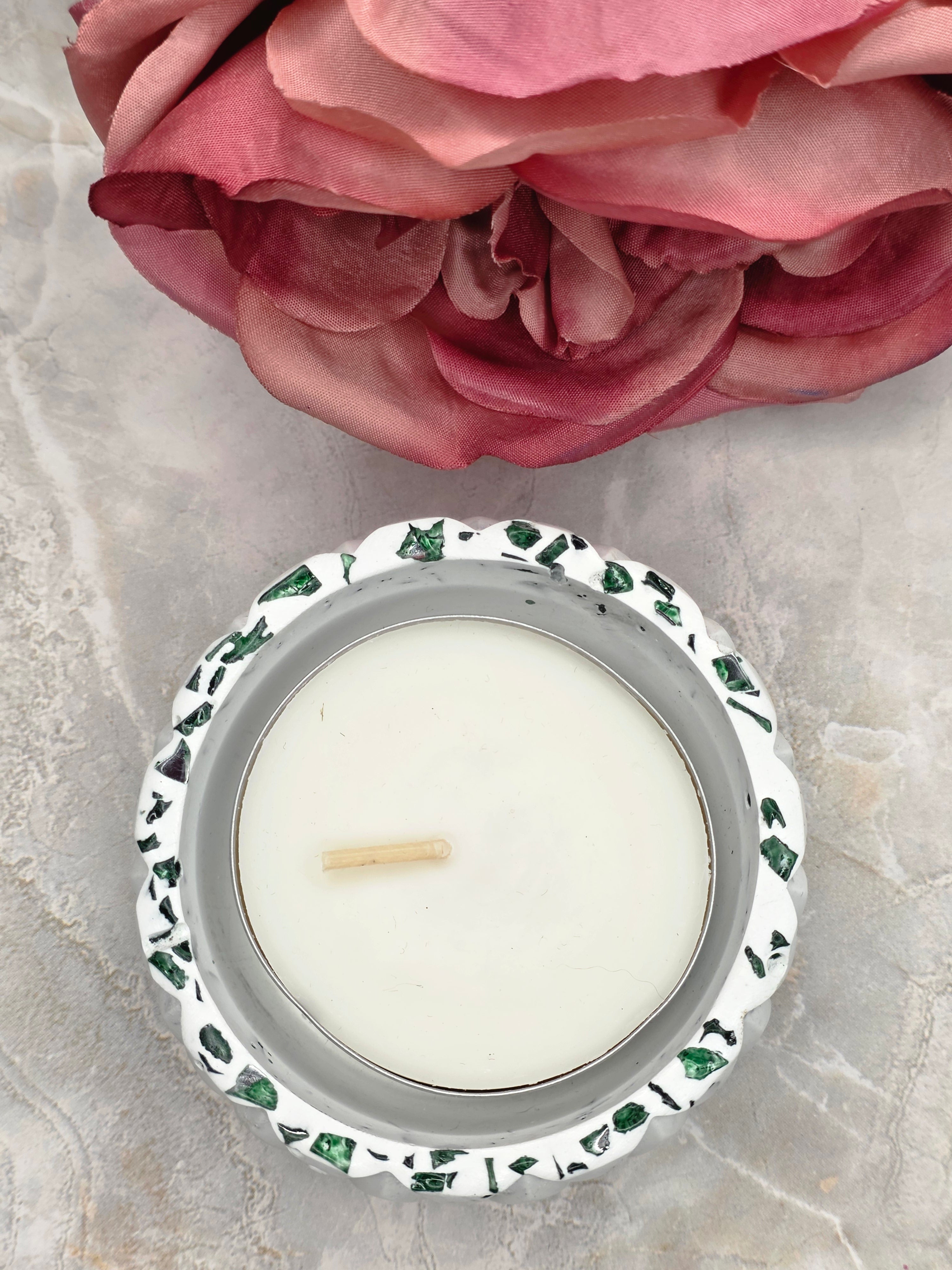 Eco Resin Tealight Candle Holder