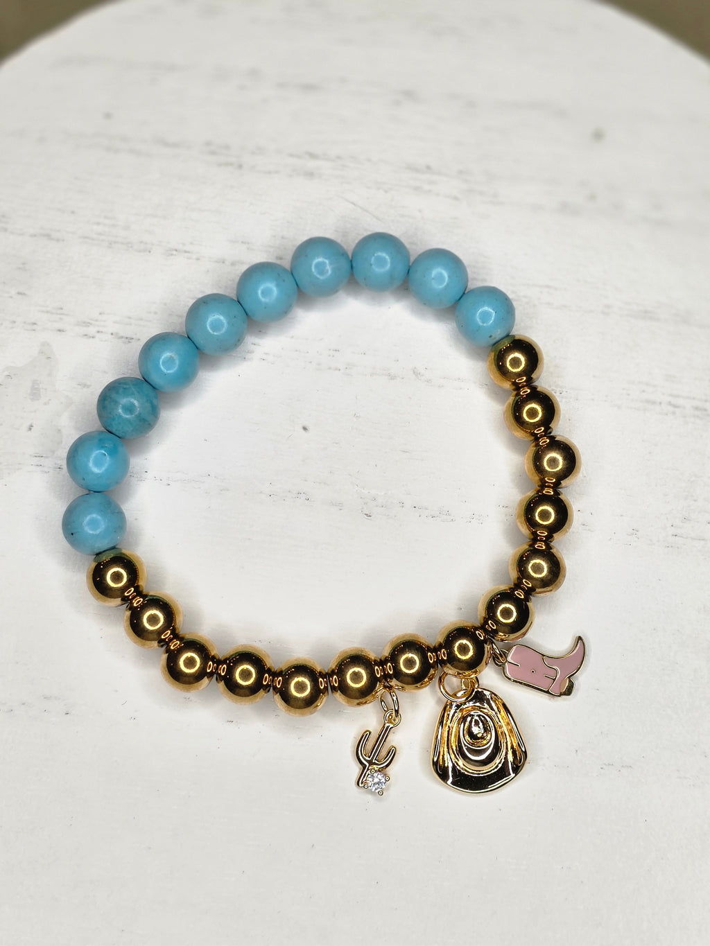 Western Charm Beaded Bracelet