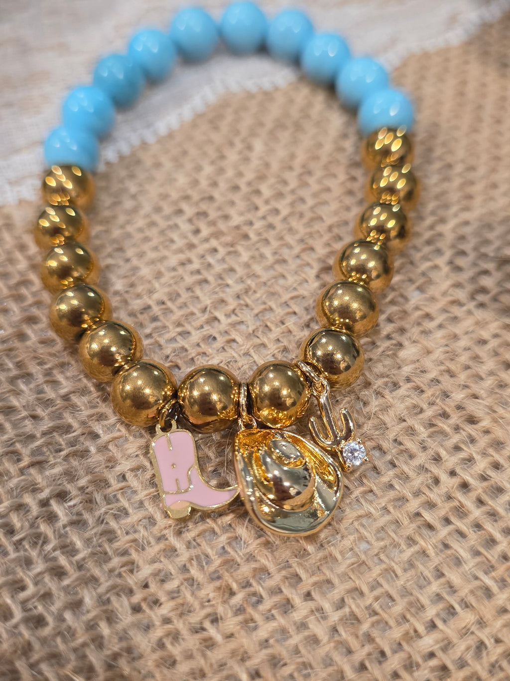Western Charm Beaded Bracelet