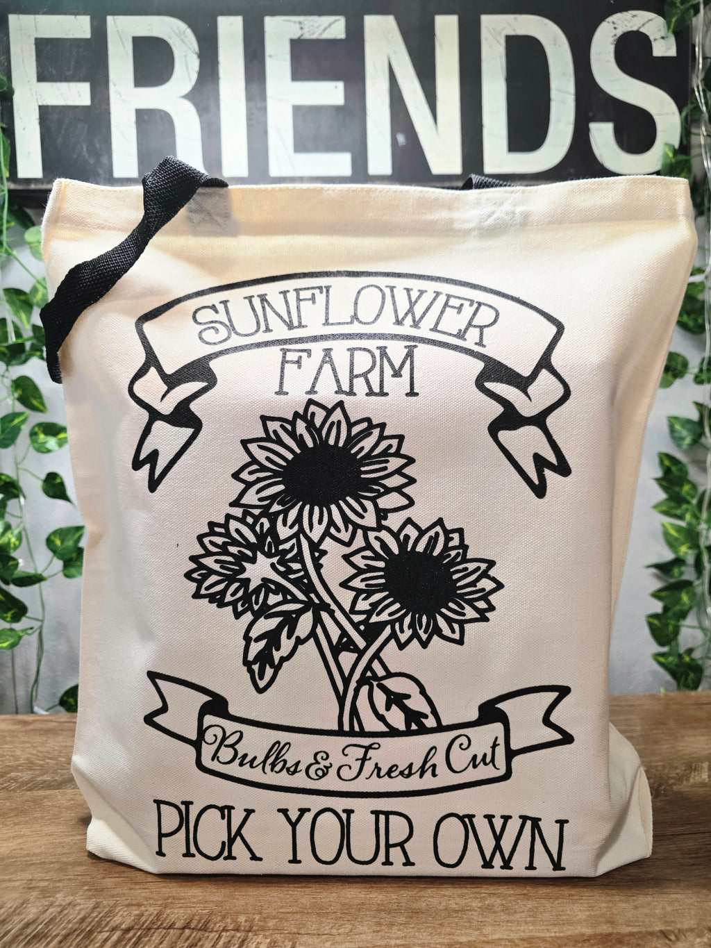 Sunflower Farm Canvas Tote Bag