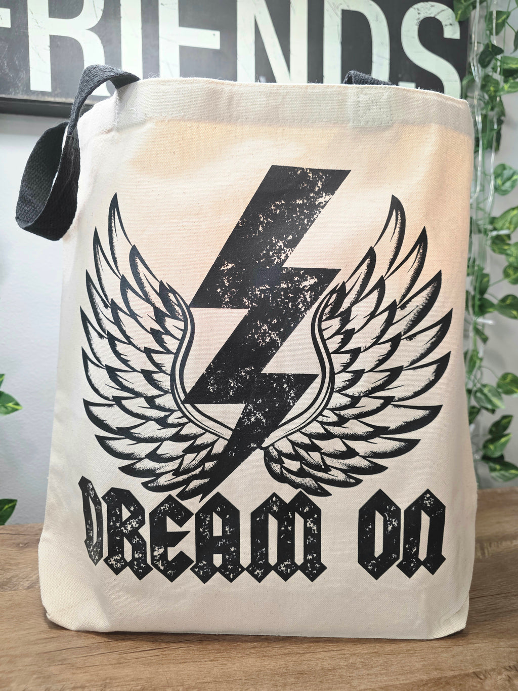 Dream On Canvas Tote Bag
