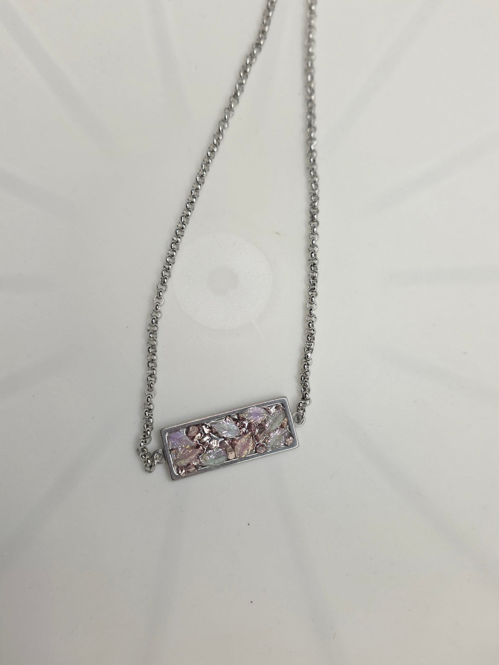 Resin Bar Necklace