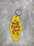 Self Love Club Vintage Motel Keychain