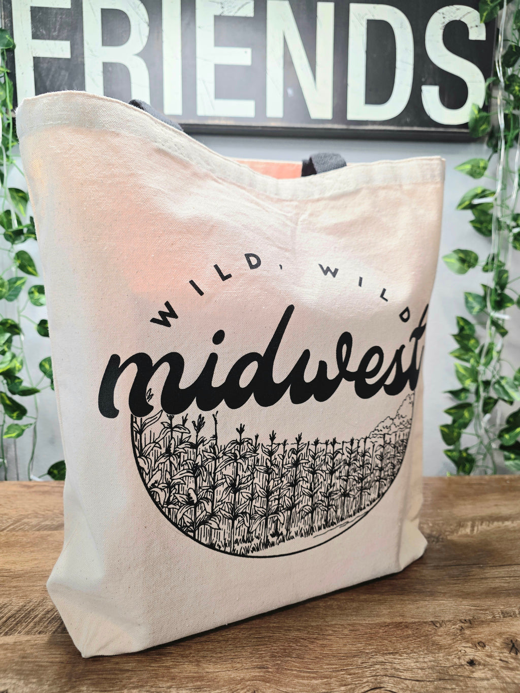 Wild Wild Midwest Canvas Tote Bag