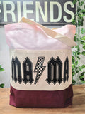 Mama Rock Canvas Tote Bag