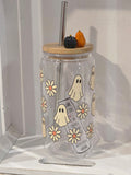 16 oz Ghost & Daisy Acrylic Tumbler