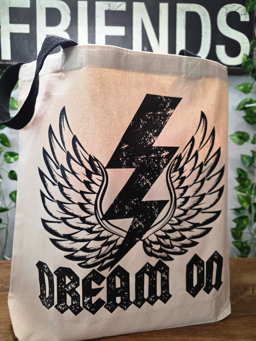 Dream On Canvas Tote Bag