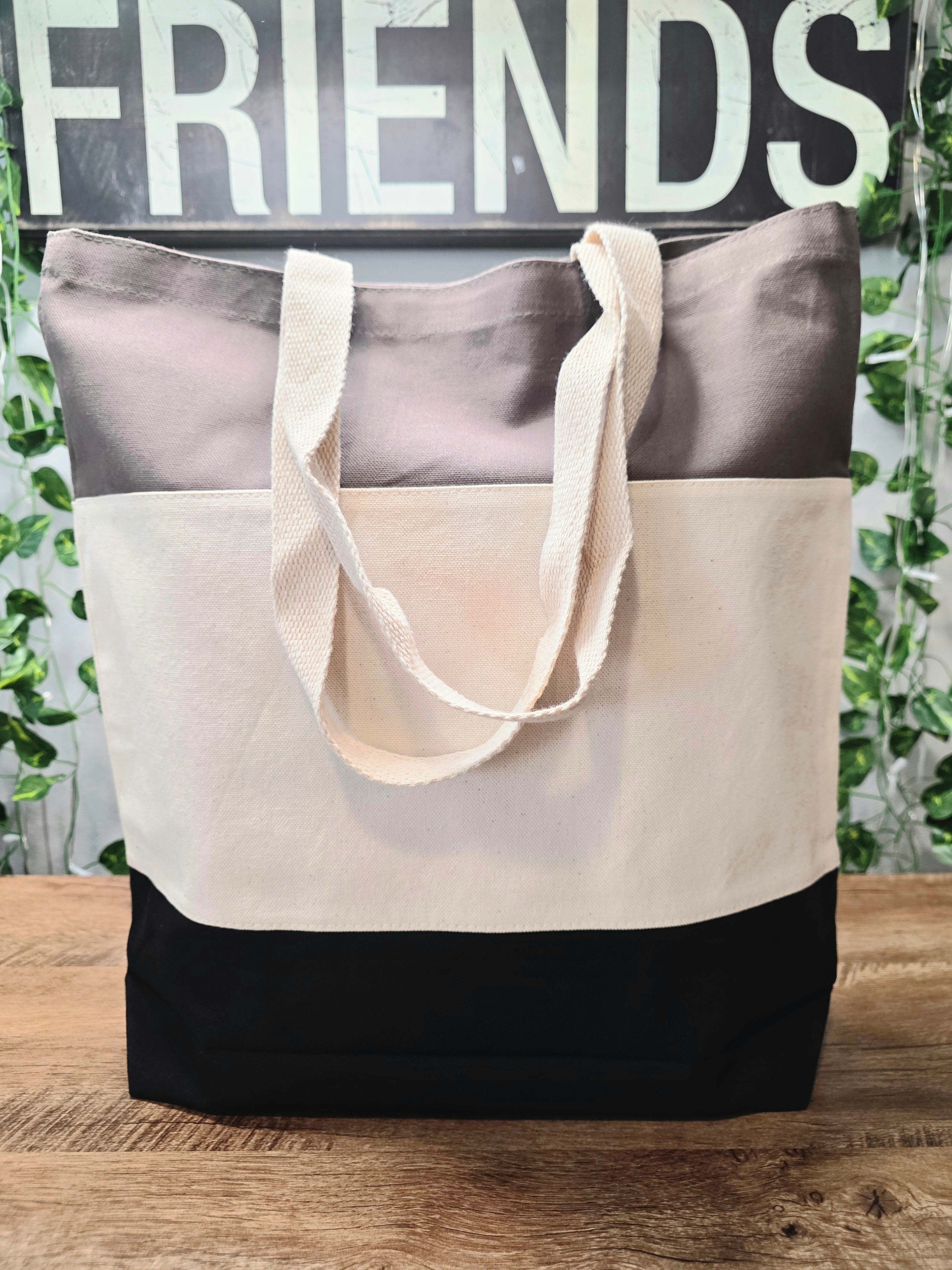 Travel Canvas Tote Bag