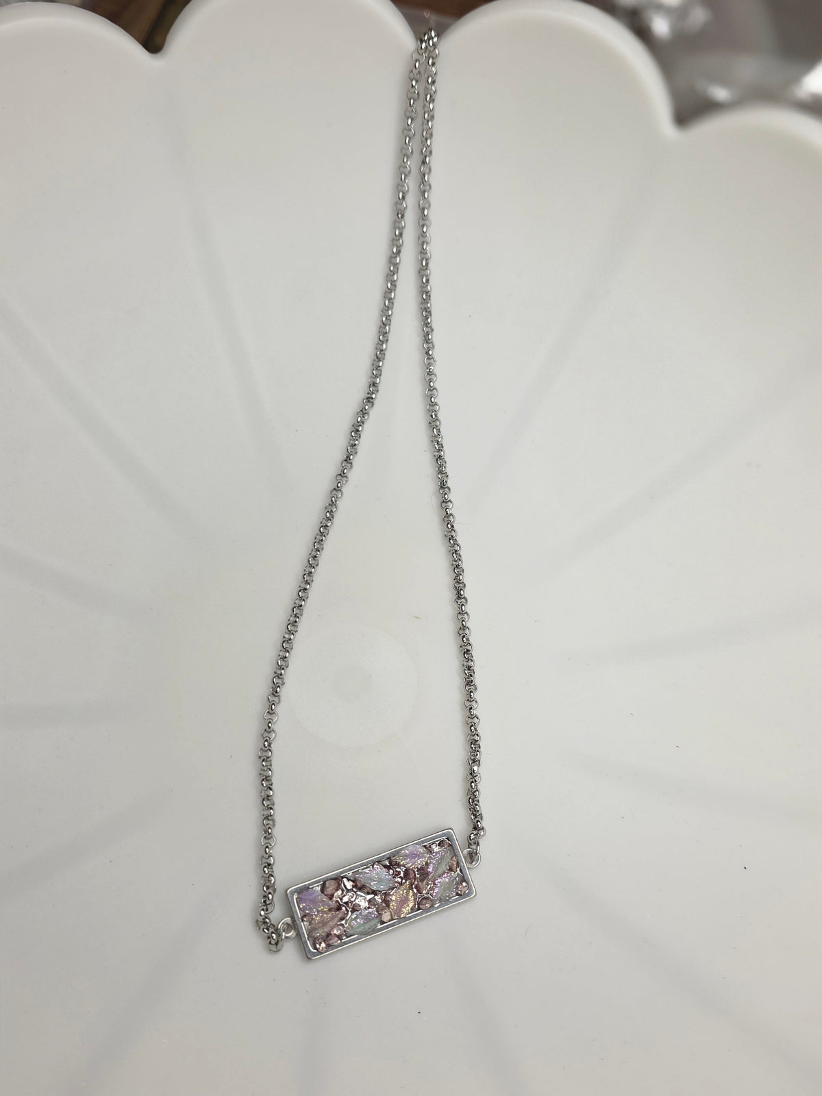 Resin Bar Necklace