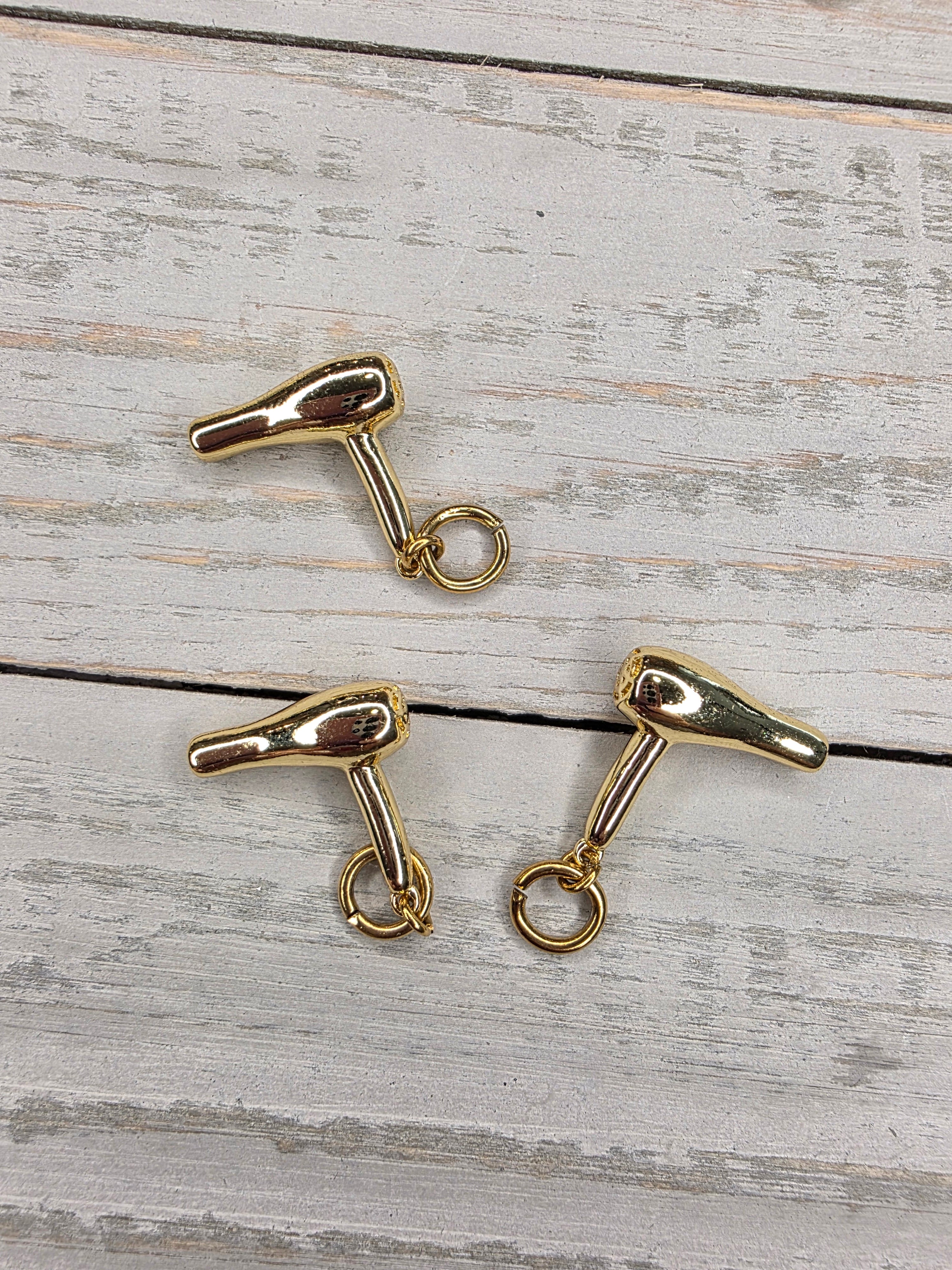 Blowdryer Charm for Hairstylists