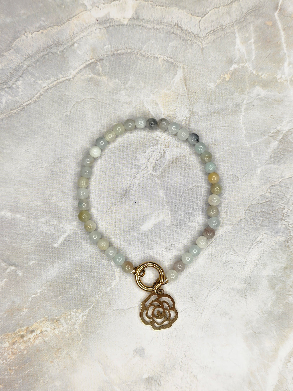 Flower Charm Bracelet