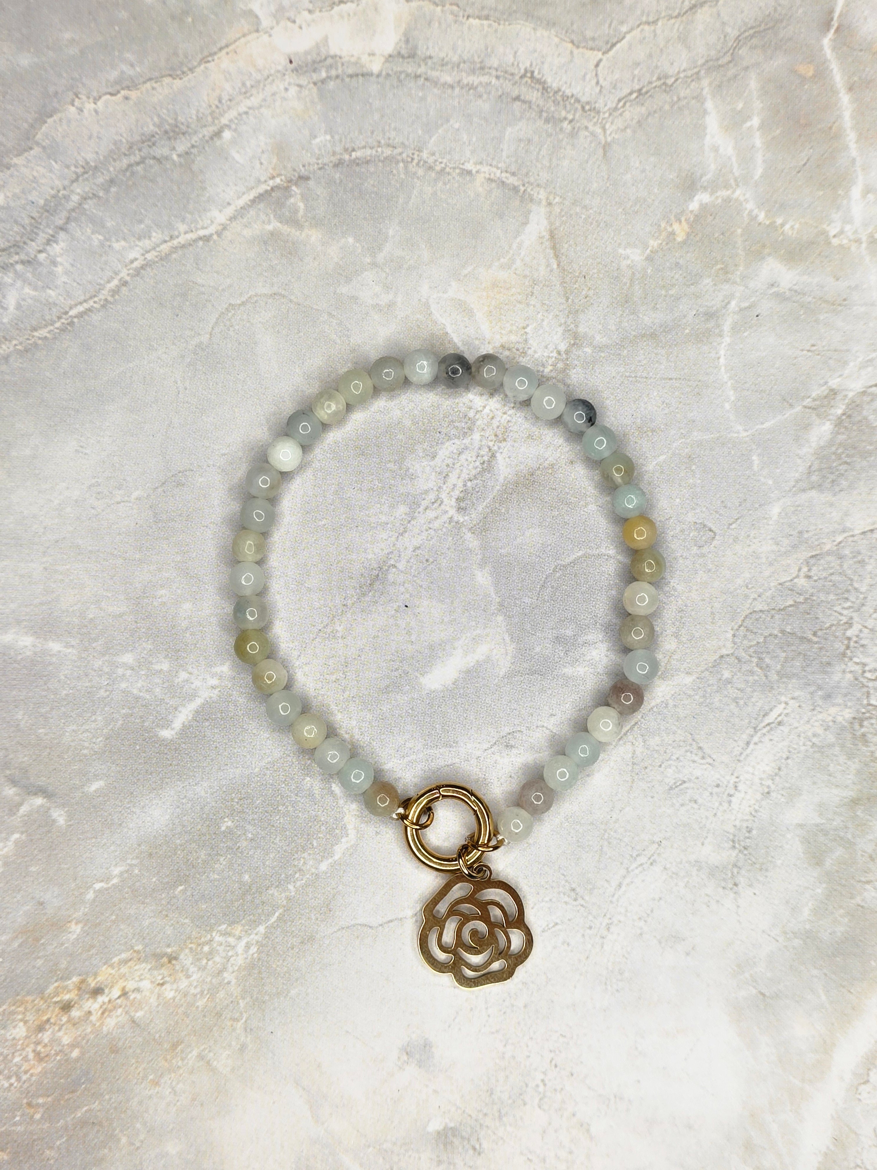 Flower Charm Bracelet